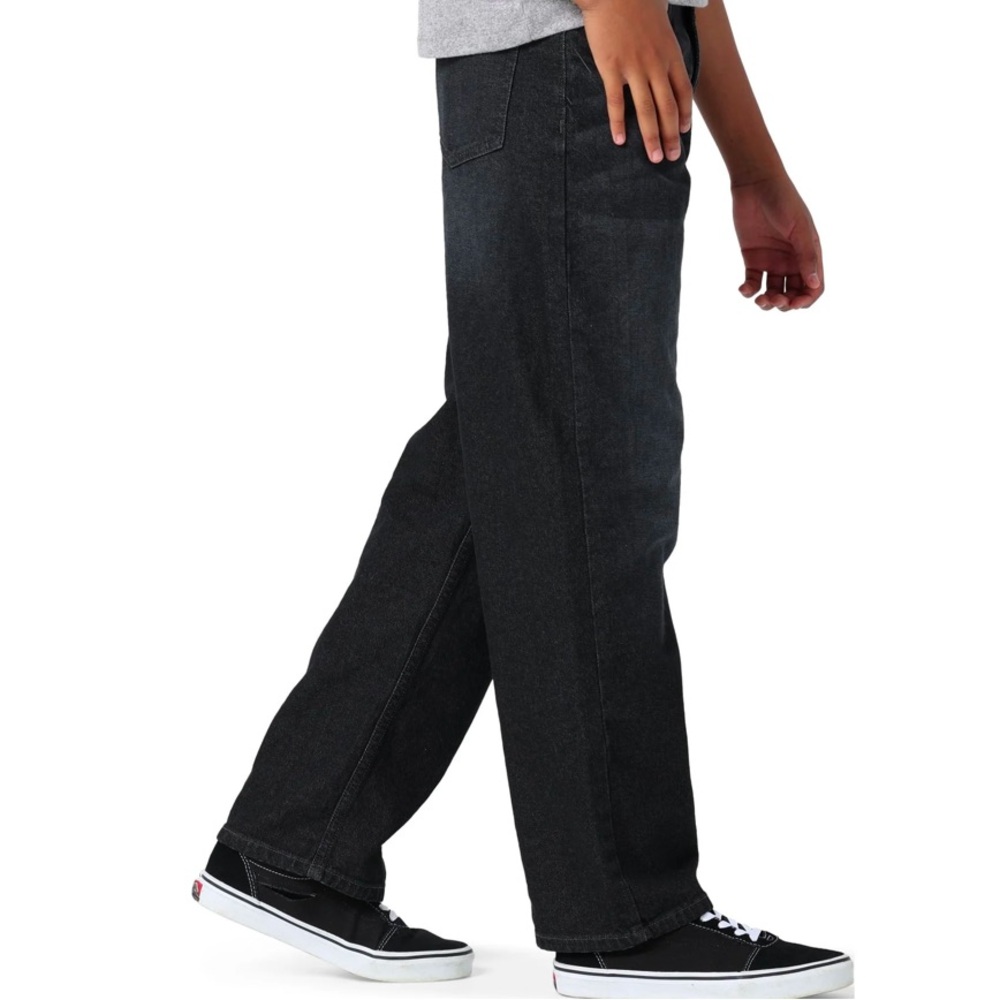 Wrangler 12 Regular Jeans Loose Fit Skater in Onyx black NWT